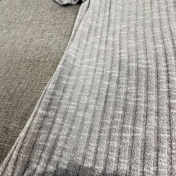 NEW! AND NOW THIS Mens Long Length Short Sleeve Shirt XXL Heather Grey Soft - Picture 7 of 10